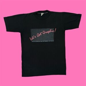 Vintage 90s Single Stitch Art Supply Shirt Black Small